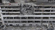 Serangan Rudal Balistik Rusia Hancurkan Ibu Kota Ukraina di Kyiv