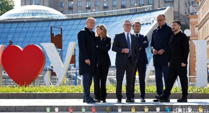 Para Pemimpin Barat Tekan Putin Untuk Gencatan Senjata Ukraina-Rusia Selama 30 Hari
