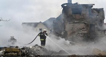 Ratusan Drone Rusia Serang Kyiv, Tewaskan 13 Orang Tiga Diantaranya Anak-anak