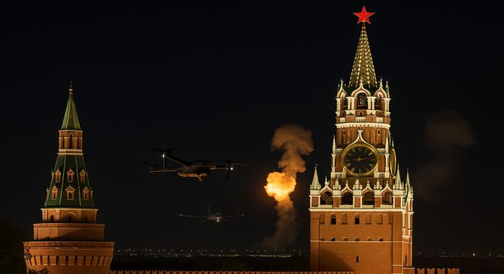 Serangan Drone Ukraina ke Ibu Kota Rusia, Beberapa Bandara Moskow Ditutup