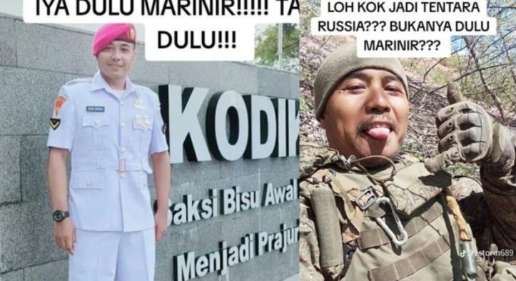 Serda Satria Mantan Prajurit Marinir TNI AL Gabung Militer Tentara Elite Rusia