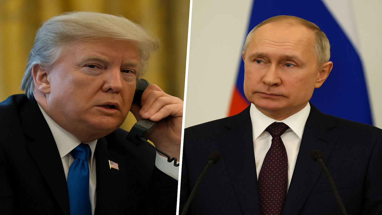 Trump Akan Hubungi Putin Untuk Membahas Perdamaian Perang Ukraina Rusia