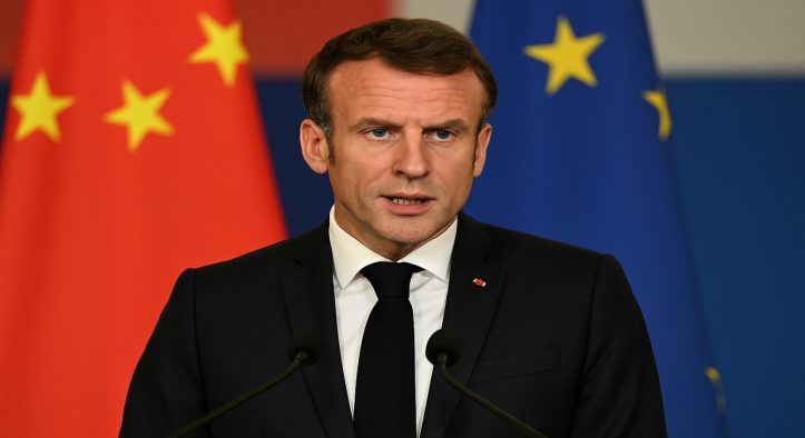 Presiden Perancis Emmanuel Macron Ancam China Untuk Jauhkan Korea Utara dari Ukraina