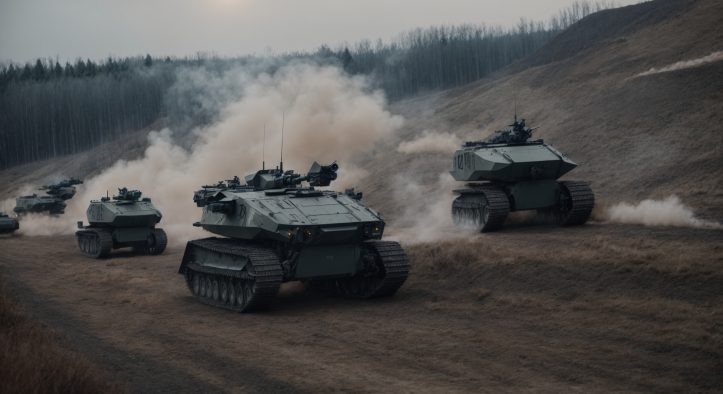 Robot dan Drone Gantikan Infanteri di Medan Perang Ukraina