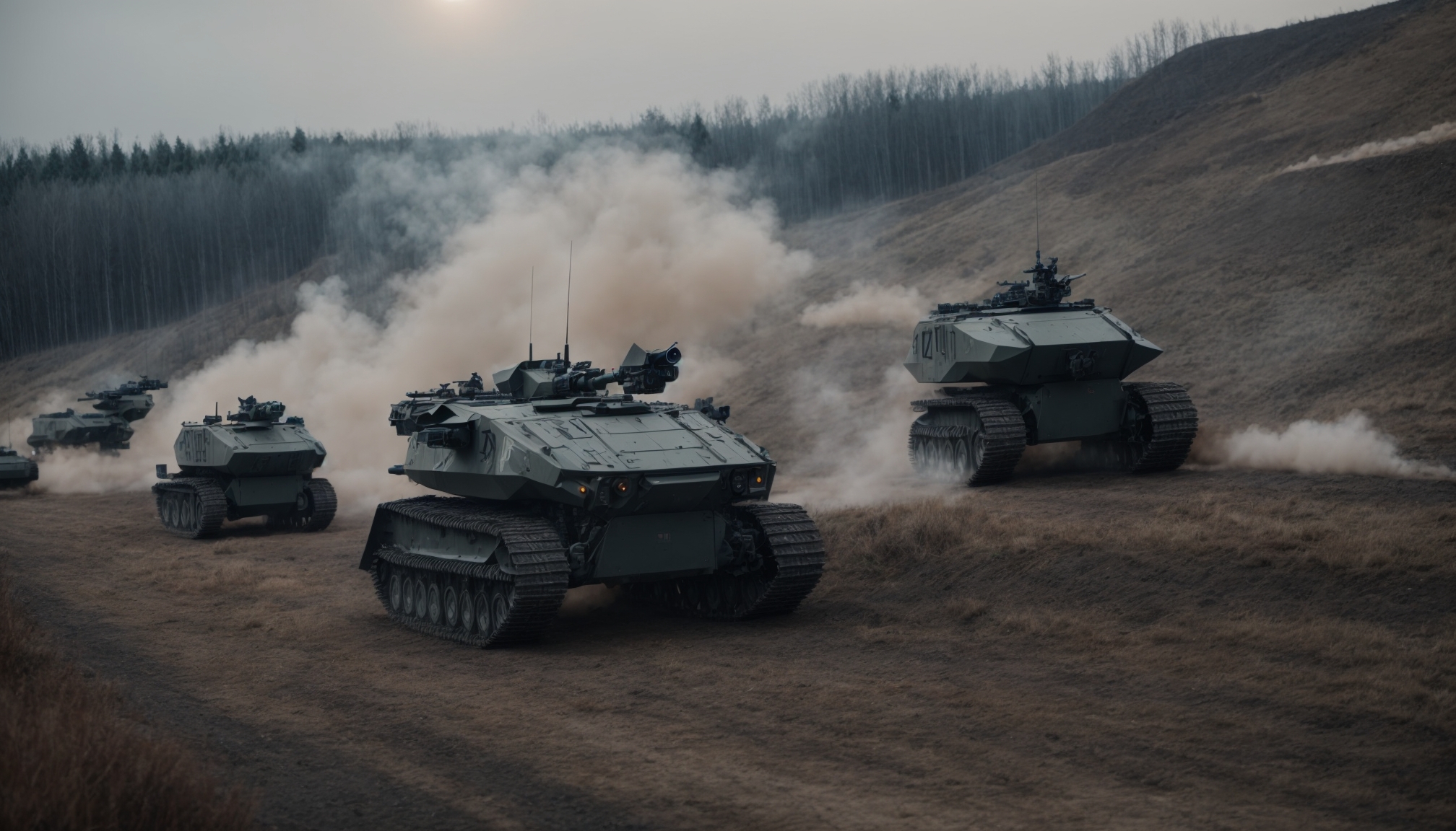 Robot dan Drone Gantikan Infanteri di Medan Perang Ukraina