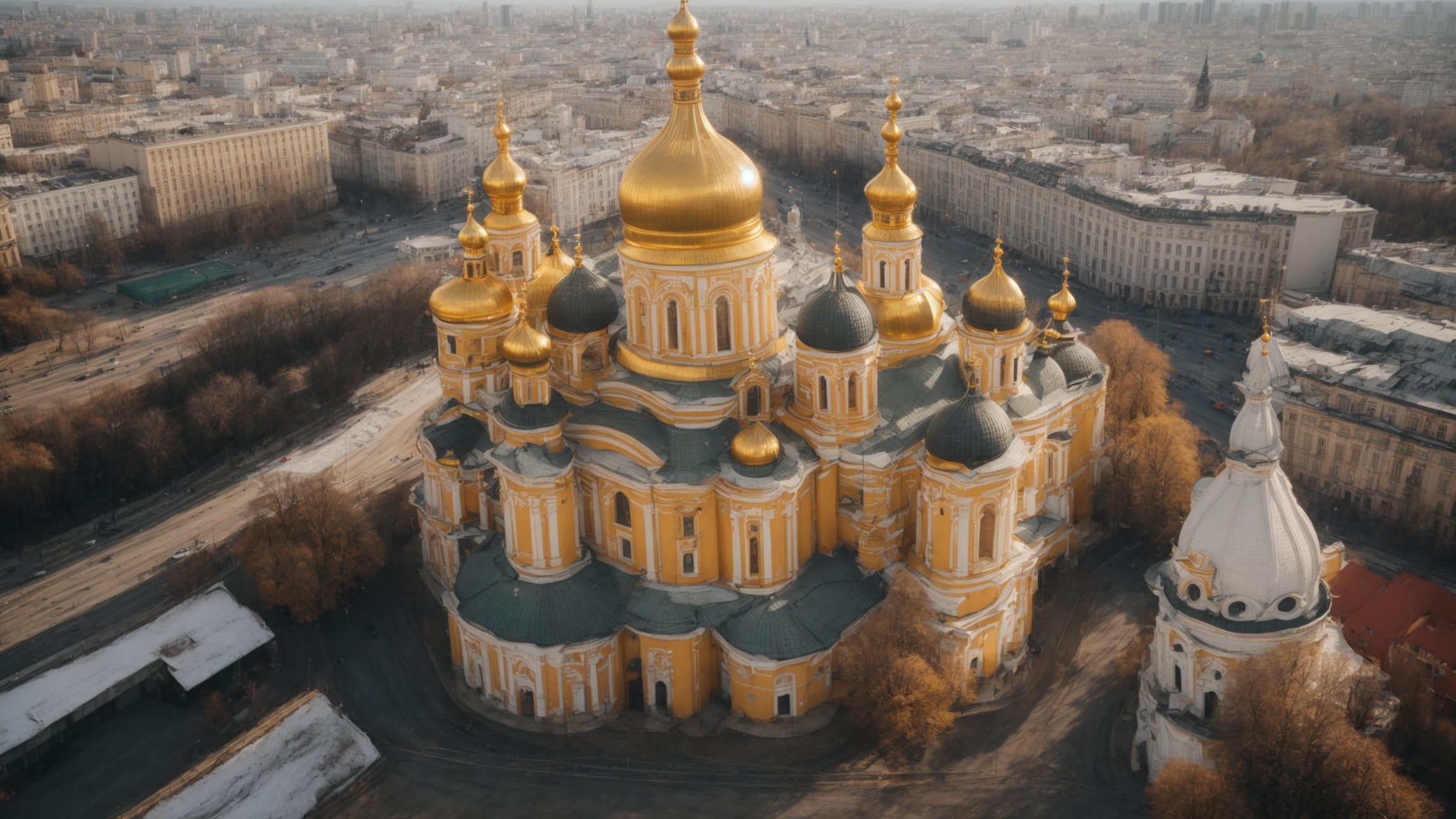 Pesona historis dan estetik kota Kyiv dengan arsitektur bersejarah